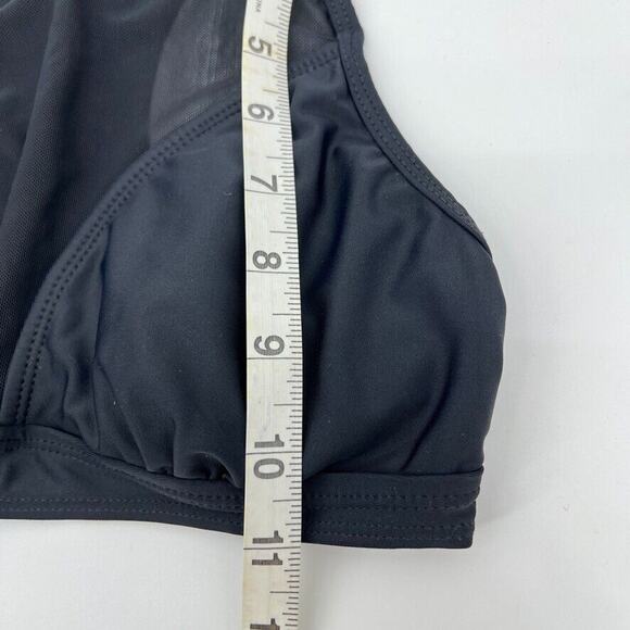 Apollo Swimwear 2 Piece Swim Set Black Halter and Bikini Swim Suit Sz. S - Picture 6 of 7